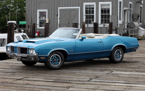 1971 oldsmobile 442 convertible on sale